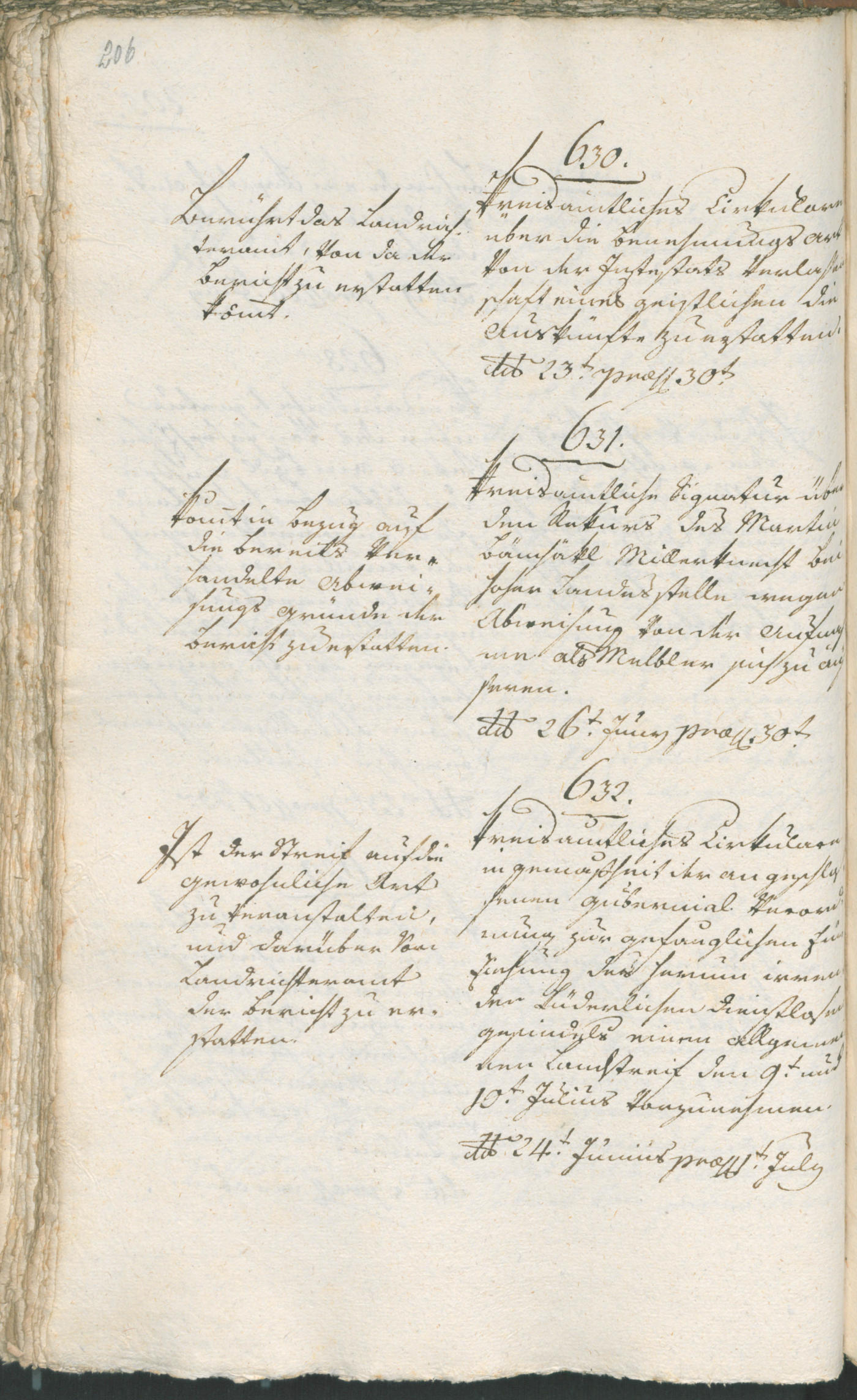 Civic Archives of Bozen-Bolzano - BOhisto Ratsprotokoll 1802 