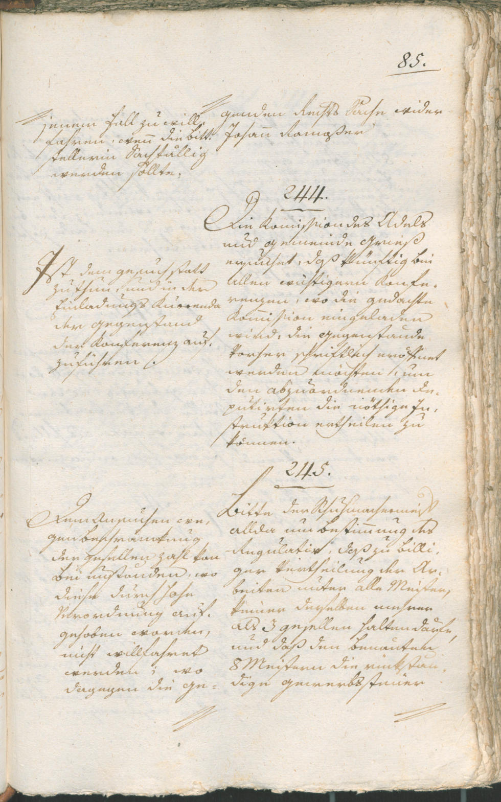 Civic Archives of Bozen-Bolzano - BOhisto Ratsprotokoll 1802 