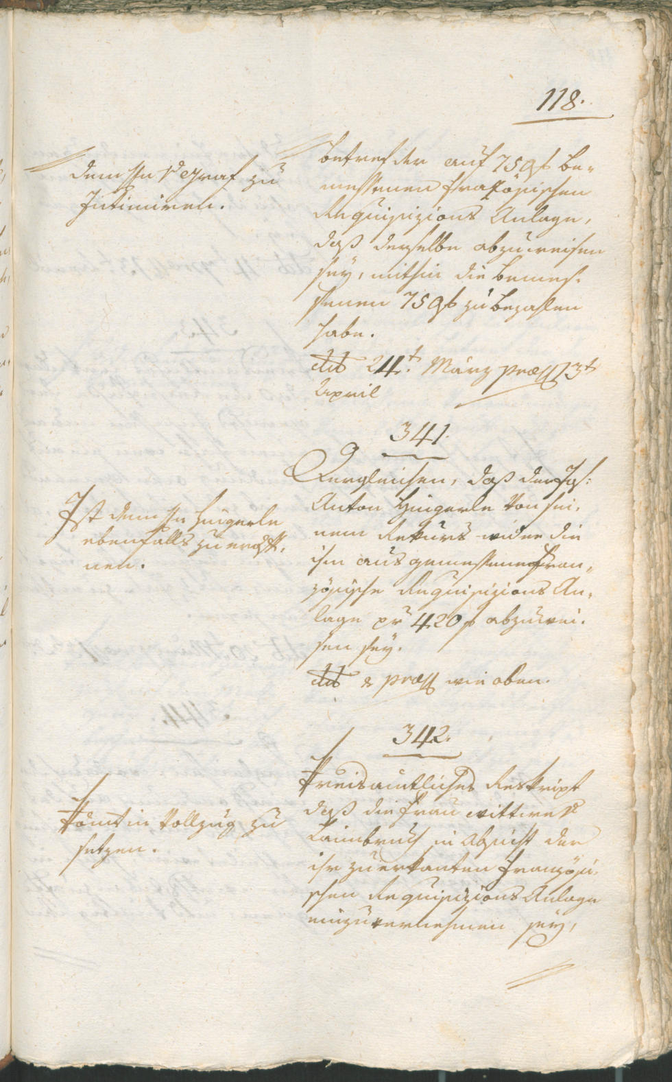 Civic Archives of Bozen-Bolzano - BOhisto Ratsprotokoll 1802 