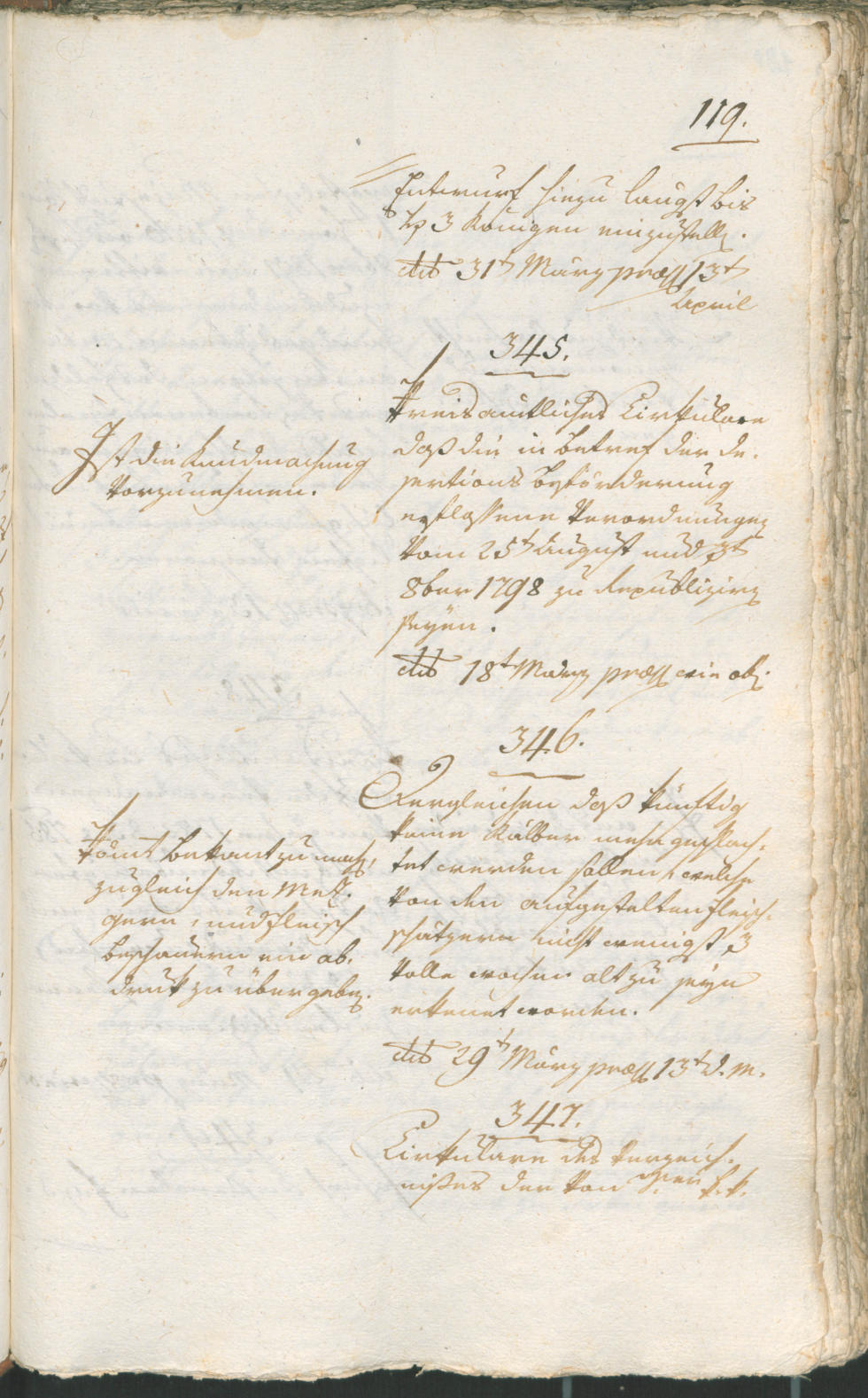 Civic Archives of Bozen-Bolzano - BOhisto Ratsprotokoll 1802 