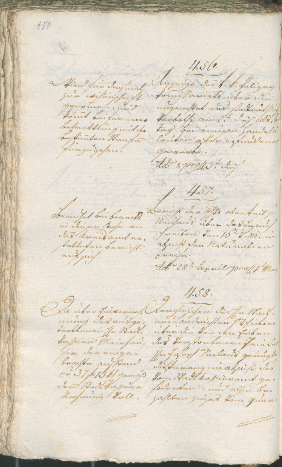 Civic Archives of Bozen-Bolzano - BOhisto Ratsprotokoll 1802 