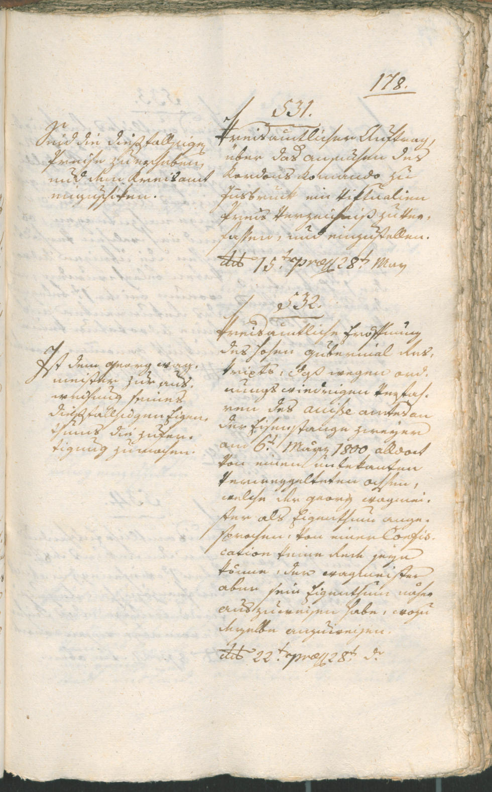 Stadtarchiv Bozen - BOhisto Ratsprotokoll 1802 