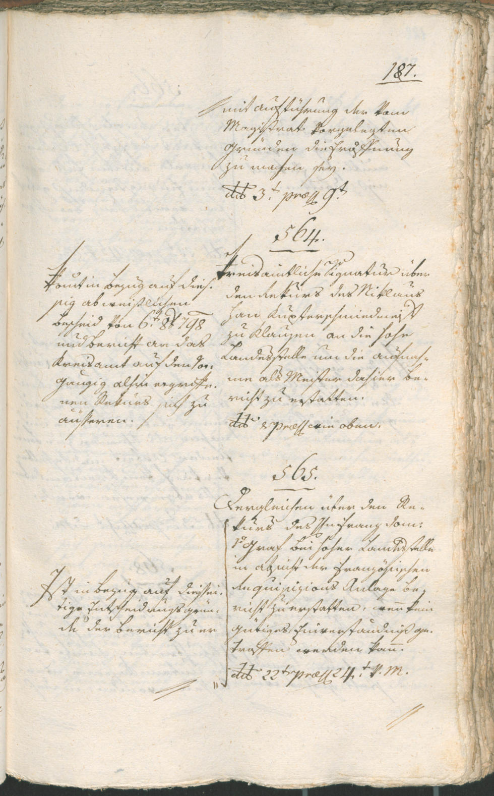 Civic Archives of Bozen-Bolzano - BOhisto Ratsprotokoll 1802 