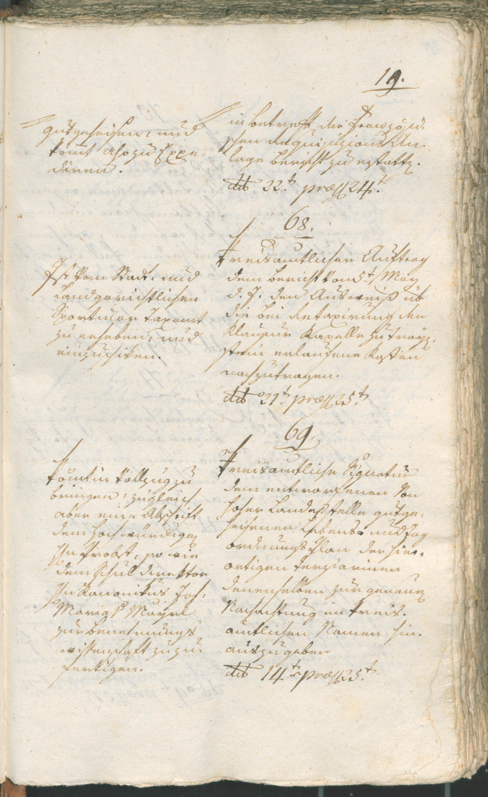 Civic Archives of Bozen-Bolzano - BOhisto Ratsprotokoll 1802 