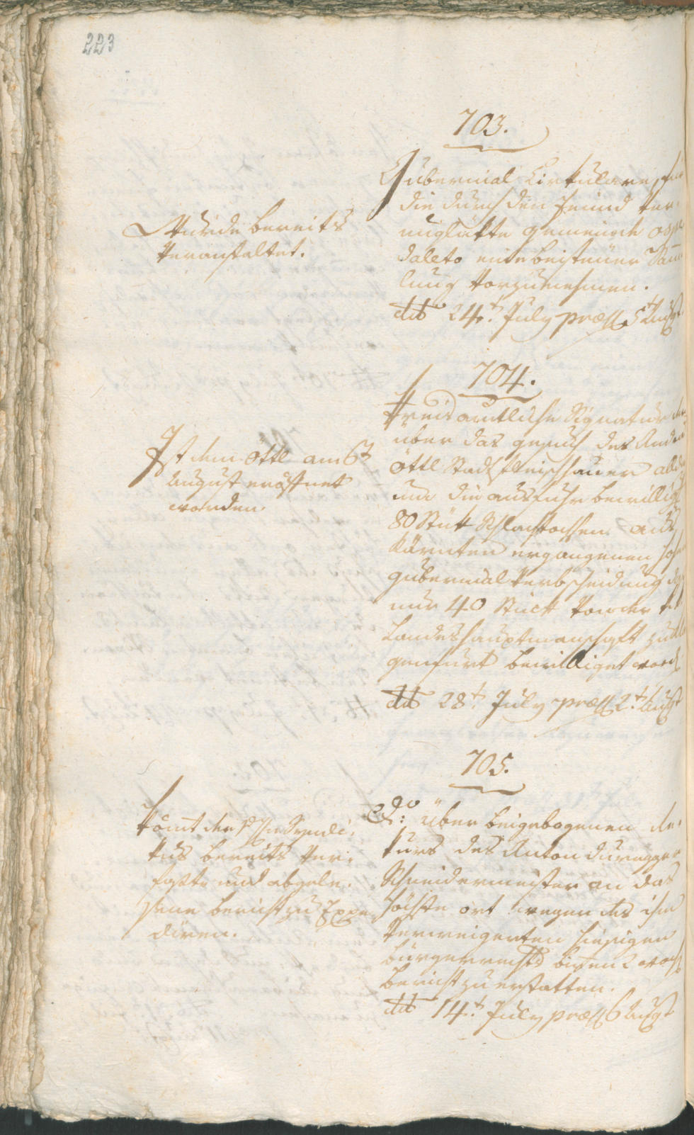 Civic Archives of Bozen-Bolzano - BOhisto Ratsprotokoll 1802 