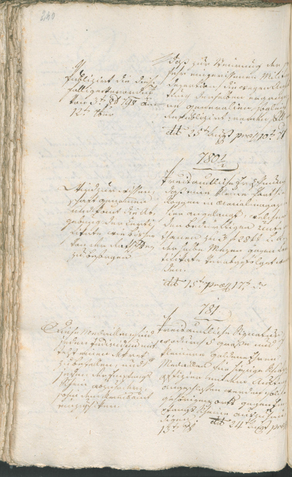 Civic Archives of Bozen-Bolzano - BOhisto Ratsprotokoll 1802 