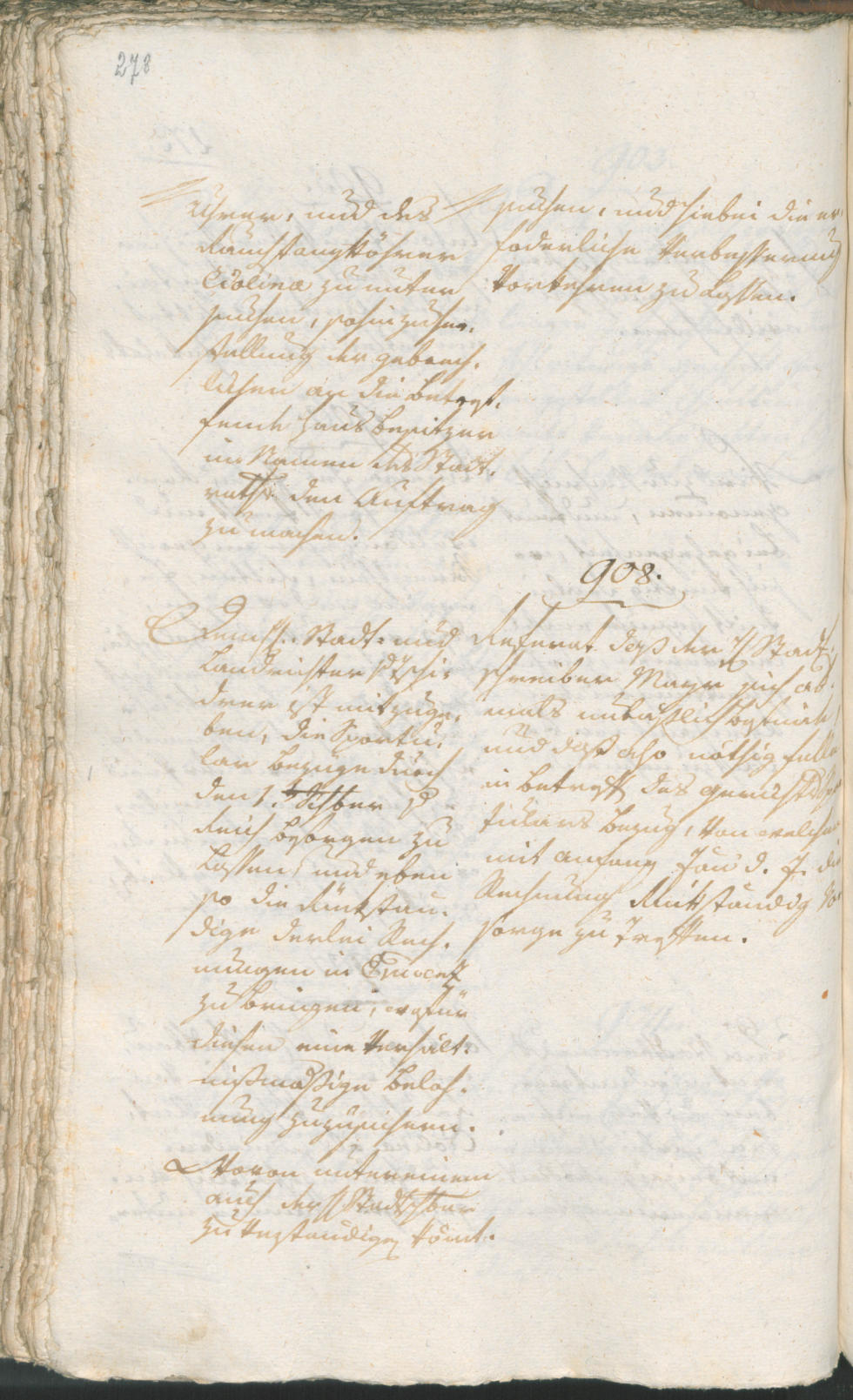 Stadtarchiv Bozen - BOhisto Ratsprotokoll 1802 