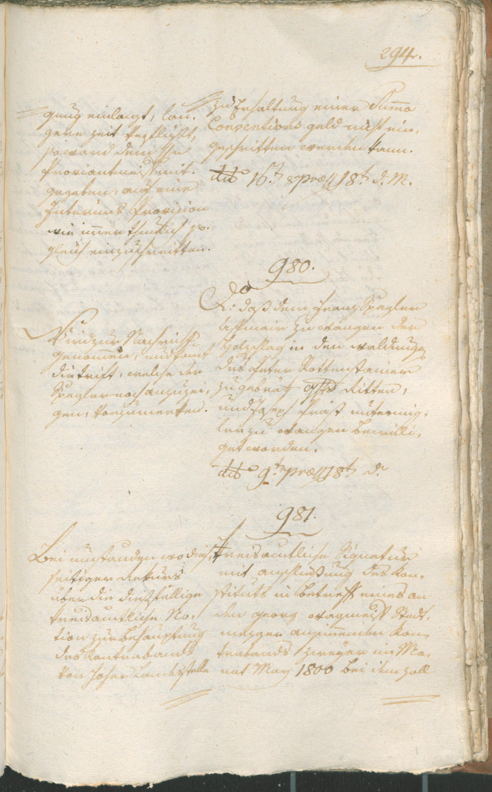 Civic Archives of Bozen-Bolzano - BOhisto Ratsprotokoll 1802 