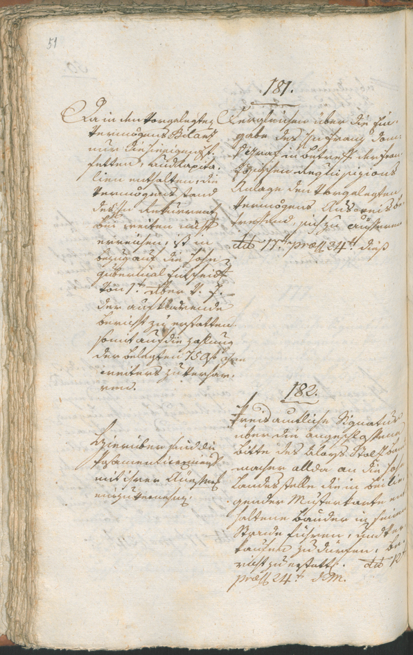 Civic Archives of Bozen-Bolzano - BOhisto Ratsprotokoll 1803 