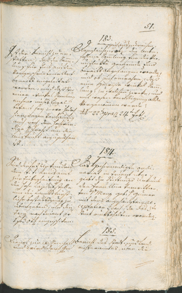 Civic Archives of Bozen-Bolzano - BOhisto Ratsprotokoll 1803 