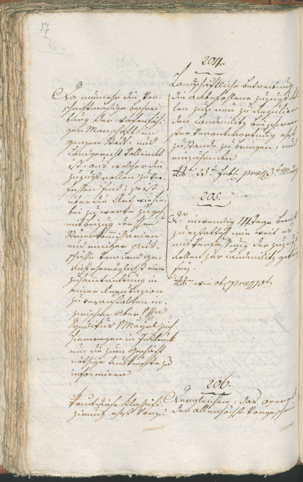 Civic Archives of Bozen-Bolzano - BOhisto Ratsprotokoll 1803 