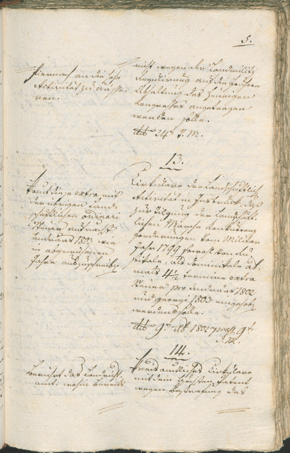 Civic Archives of Bozen-Bolzano - BOhisto Ratsprotokoll 1803 