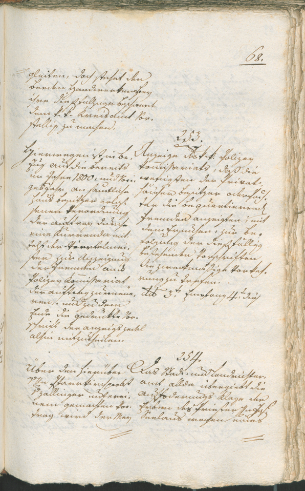 Civic Archives of Bozen-Bolzano - BOhisto Ratsprotokoll 1803 