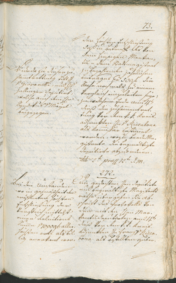 Civic Archives of Bozen-Bolzano - BOhisto Ratsprotokoll 1803 