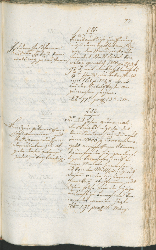 Civic Archives of Bozen-Bolzano - BOhisto Ratsprotokoll 1803 