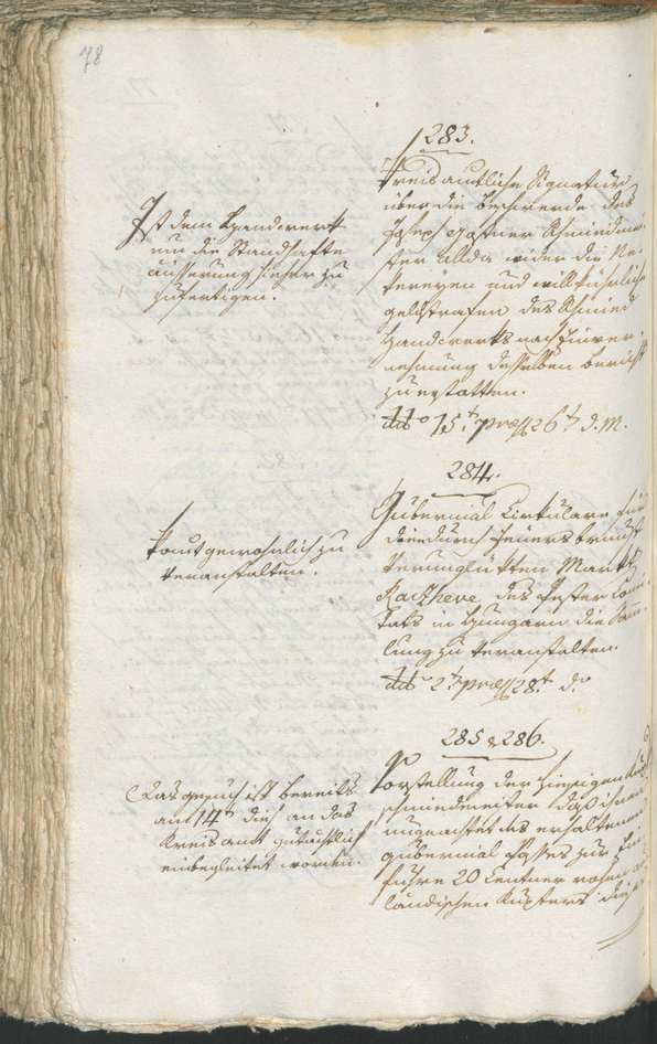 Civic Archives of Bozen-Bolzano - BOhisto Ratsprotokoll 1803 