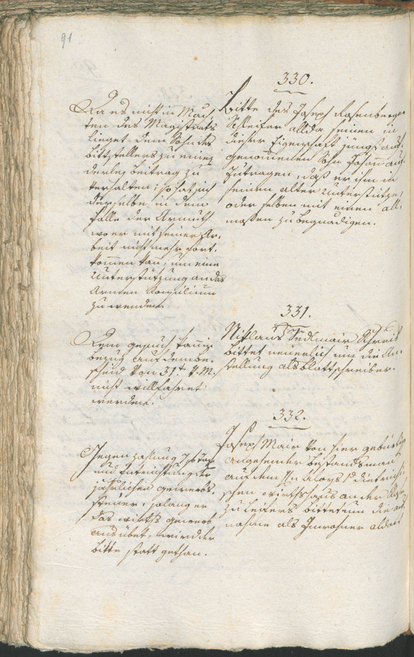 Civic Archives of Bozen-Bolzano - BOhisto Ratsprotokoll 1803 