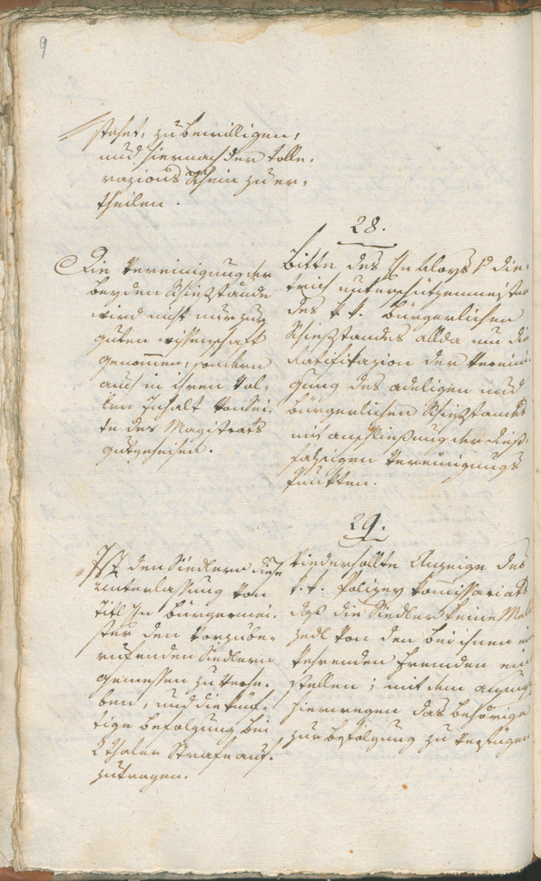 Civic Archives of Bozen-Bolzano - BOhisto Ratsprotokoll 1803 