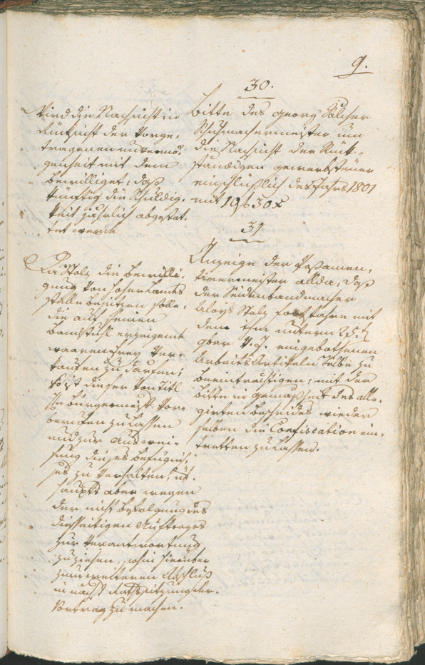 Civic Archives of Bozen-Bolzano - BOhisto Ratsprotokoll 1803 