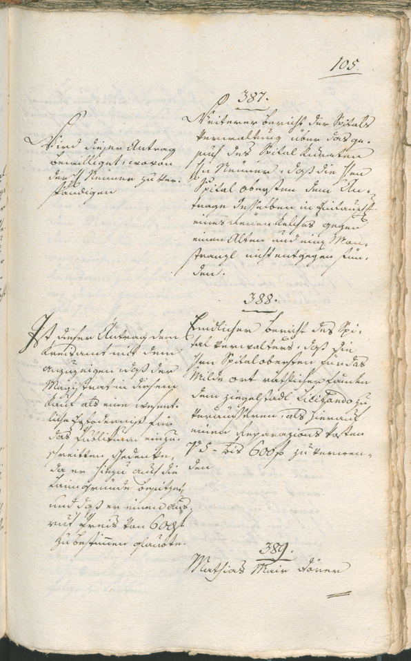 Civic Archives of Bozen-Bolzano - BOhisto Ratsprotokoll 1803 