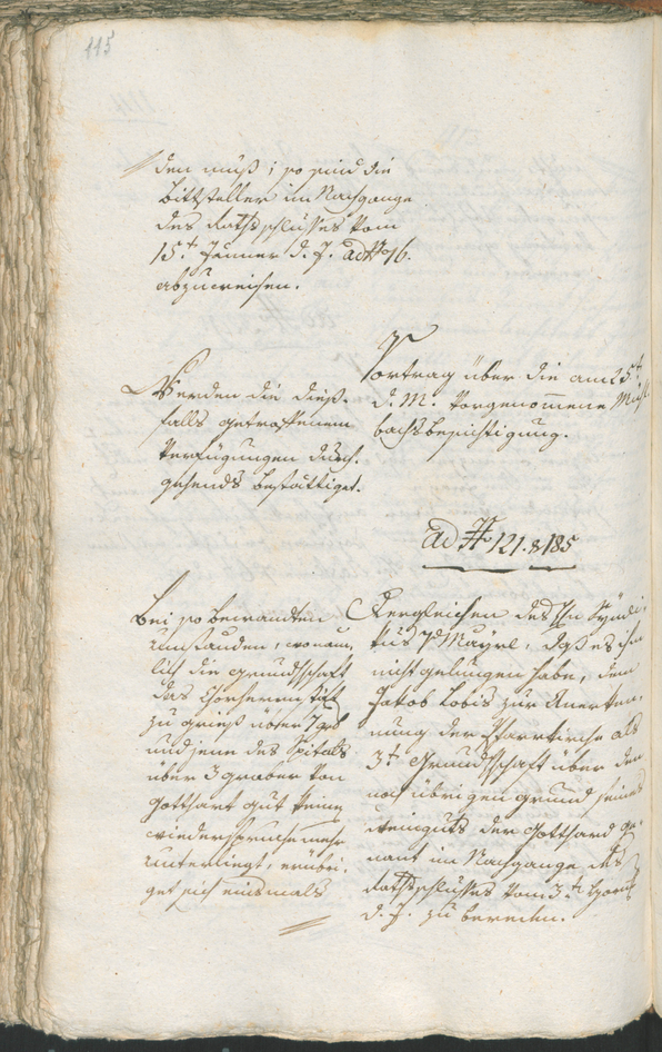 Civic Archives of Bozen-Bolzano - BOhisto Ratsprotokoll 1803 