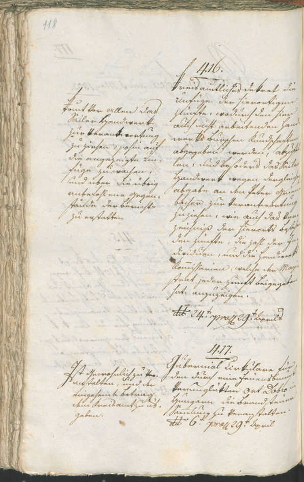 Civic Archives of Bozen-Bolzano - BOhisto Ratsprotokoll 1803 