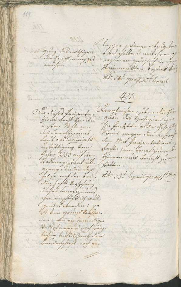 Civic Archives of Bozen-Bolzano - BOhisto Ratsprotokoll 1803 