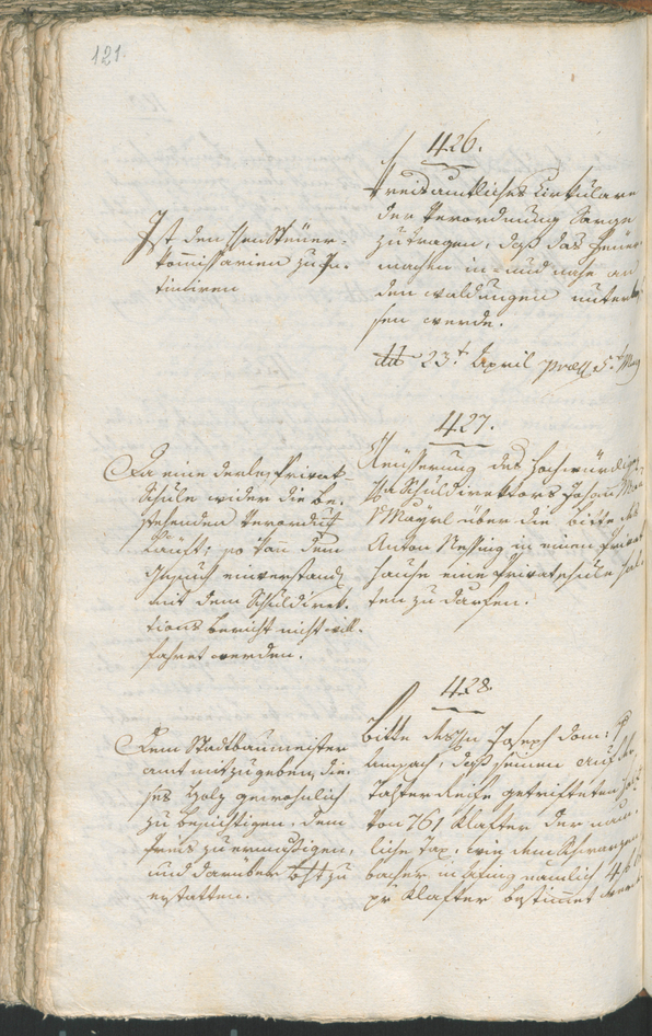 Civic Archives of Bozen-Bolzano - BOhisto Ratsprotokoll 1803 