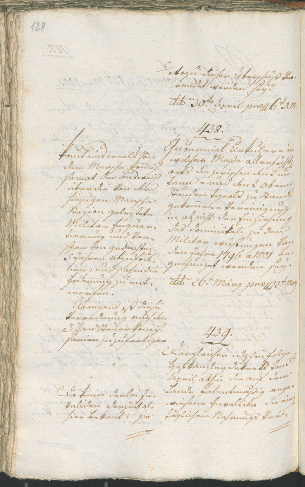 Civic Archives of Bozen-Bolzano - BOhisto Ratsprotokoll 1803 