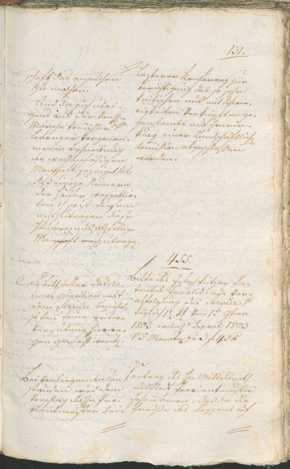 Civic Archives of Bozen-Bolzano - BOhisto Ratsprotokoll 1803 