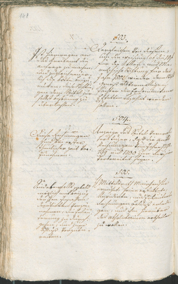 Civic Archives of Bozen-Bolzano - BOhisto Ratsprotokoll 1803 