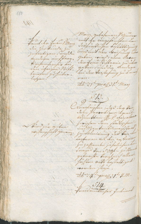 Civic Archives of Bozen-Bolzano - BOhisto Ratsprotokoll 1803 