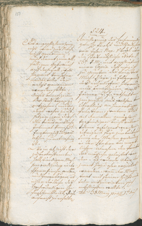 Civic Archives of Bozen-Bolzano - BOhisto Ratsprotokoll 1803 