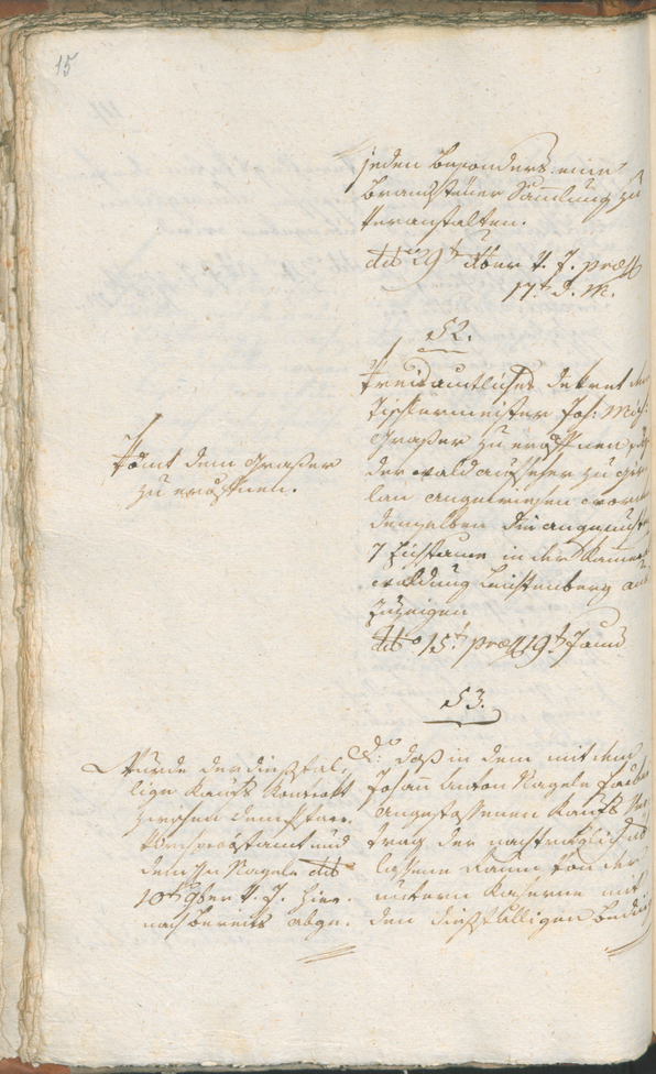 Civic Archives of Bozen-Bolzano - BOhisto Ratsprotokoll 1803 