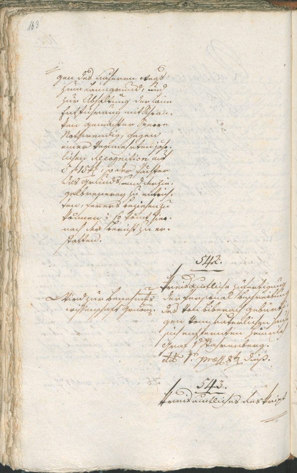 Civic Archives of Bozen-Bolzano - BOhisto Ratsprotokoll 1803 