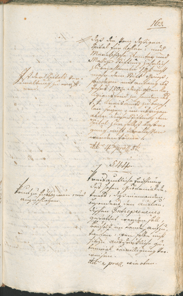 Civic Archives of Bozen-Bolzano - BOhisto Ratsprotokoll 1803 