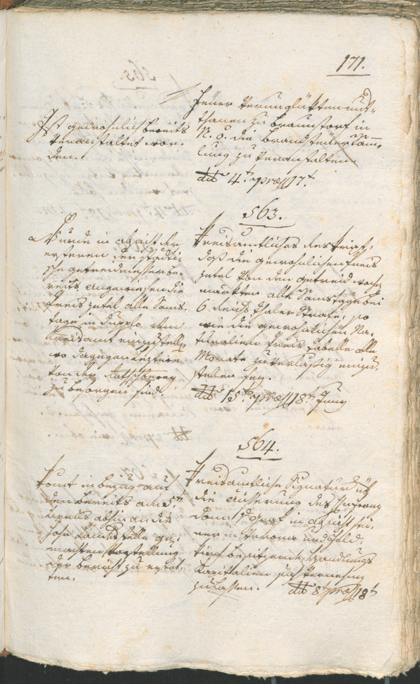 Civic Archives of Bozen-Bolzano - BOhisto Ratsprotokoll 1803 