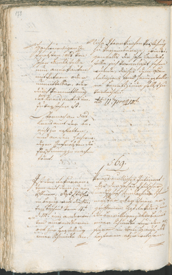 Civic Archives of Bozen-Bolzano - BOhisto Ratsprotokoll 1803 