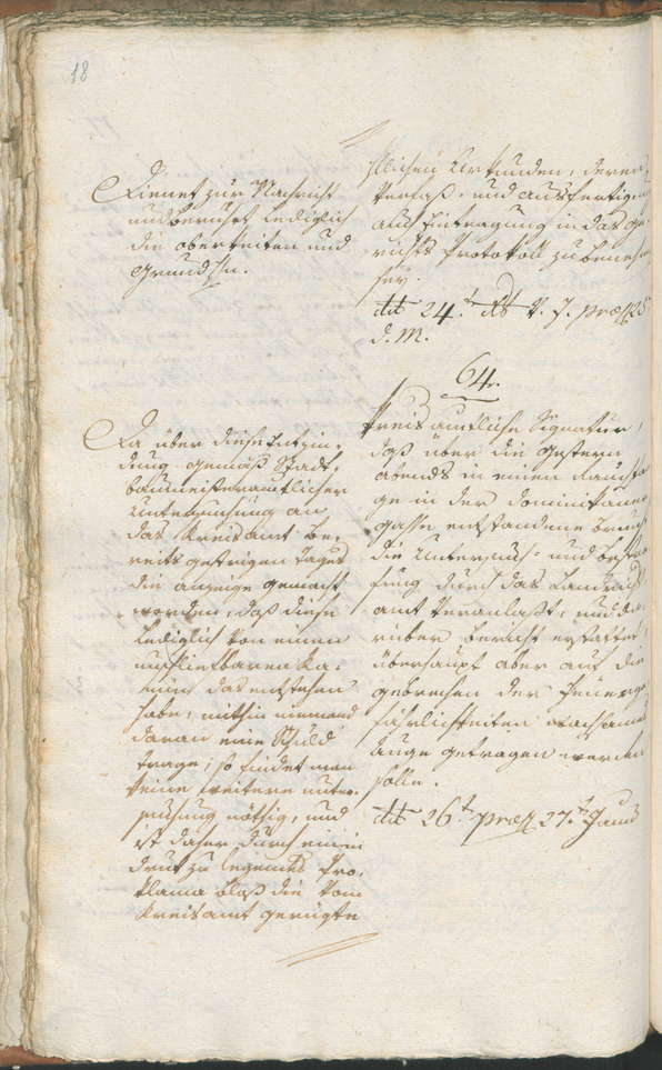 Civic Archives of Bozen-Bolzano - BOhisto Ratsprotokoll 1803 