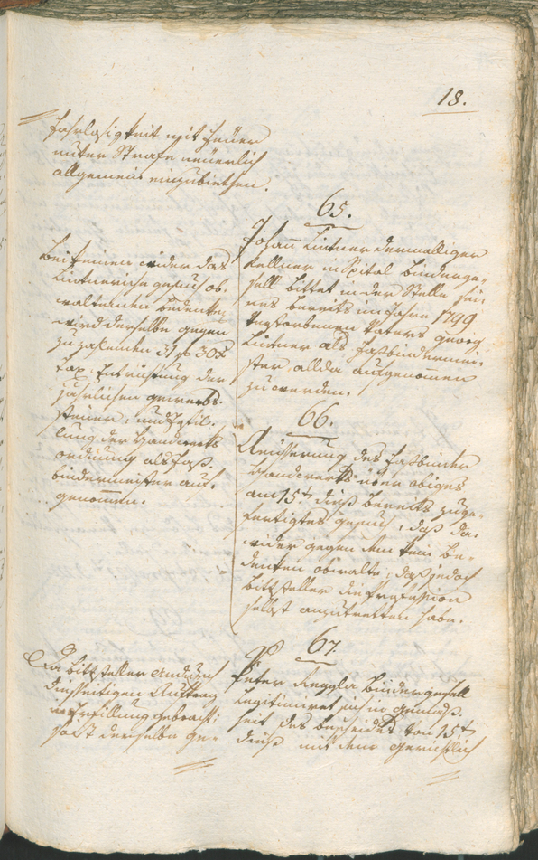 Civic Archives of Bozen-Bolzano - BOhisto Ratsprotokoll 1803 