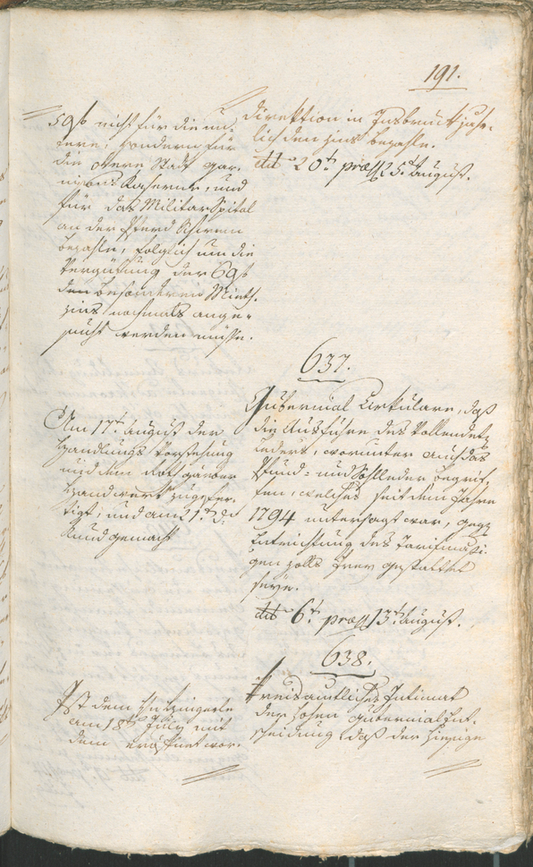 Civic Archives of Bozen-Bolzano - BOhisto Ratsprotokoll 1803 