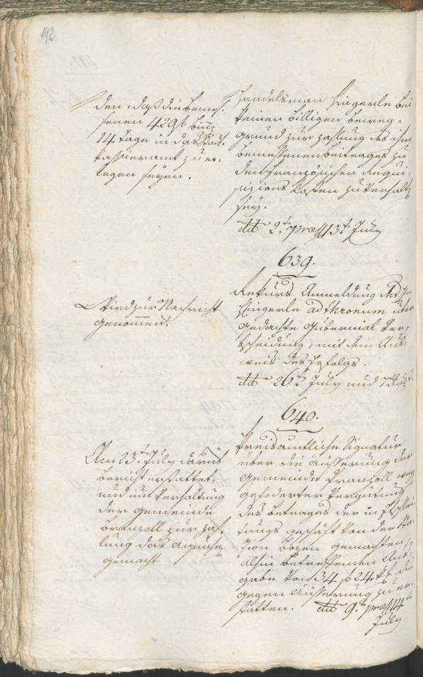 Civic Archives of Bozen-Bolzano - BOhisto Ratsprotokoll 1803 