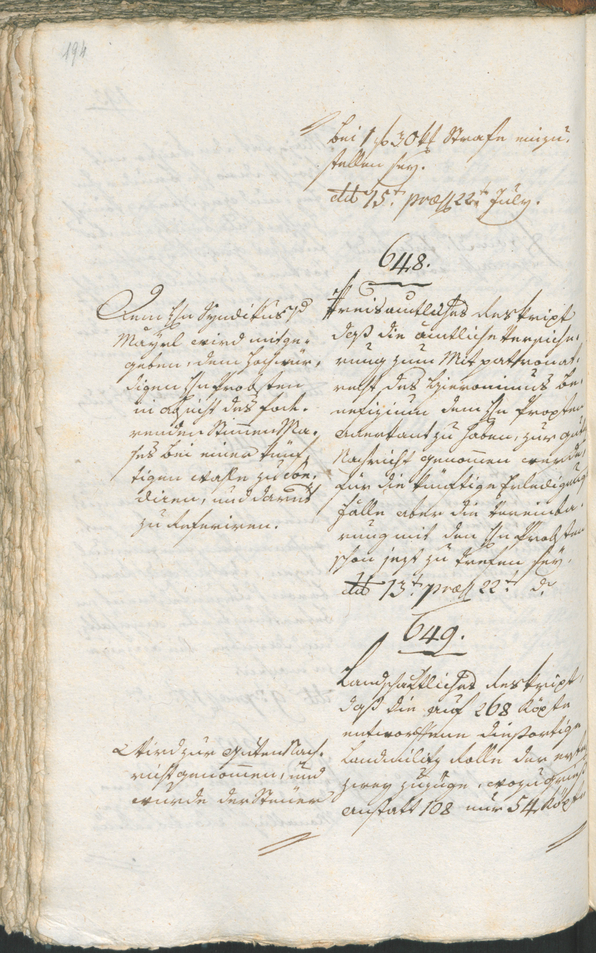 Civic Archives of Bozen-Bolzano - BOhisto Ratsprotokoll 1803 