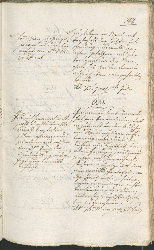 Civic Archives of Bozen-Bolzano - BOhisto Ratsprotokoll 1803 