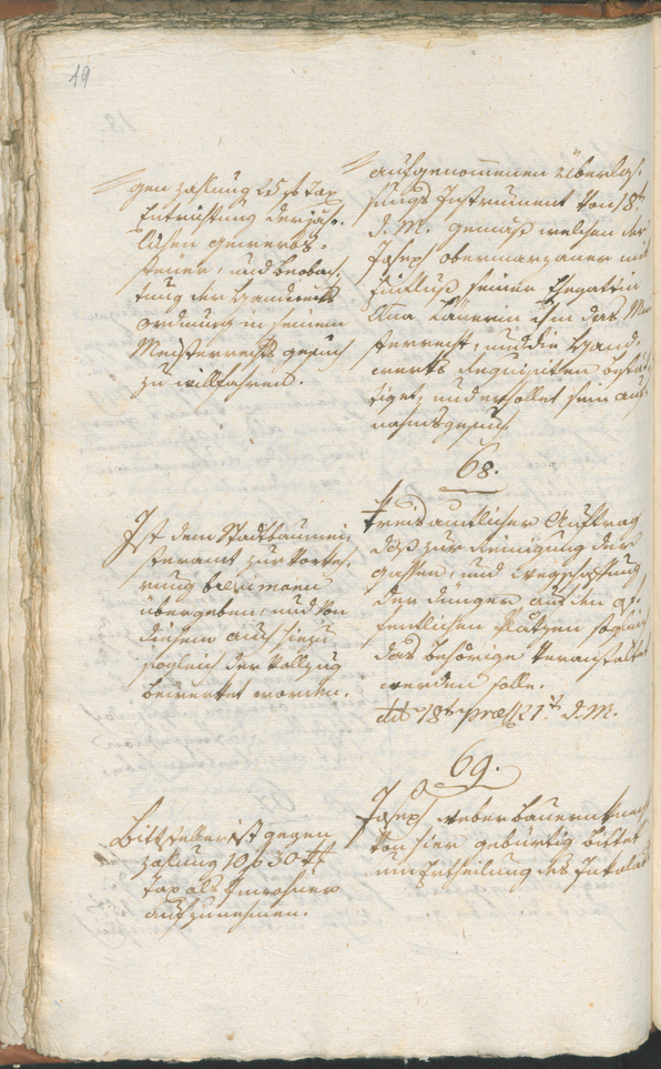 Civic Archives of Bozen-Bolzano - BOhisto Ratsprotokoll 1803 