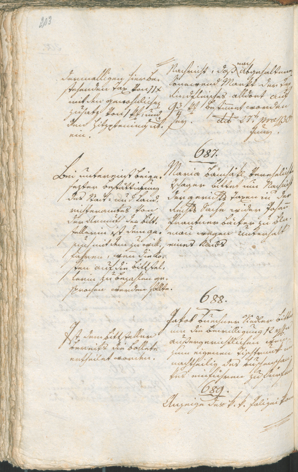 Civic Archives of Bozen-Bolzano - BOhisto Ratsprotokoll 1803 