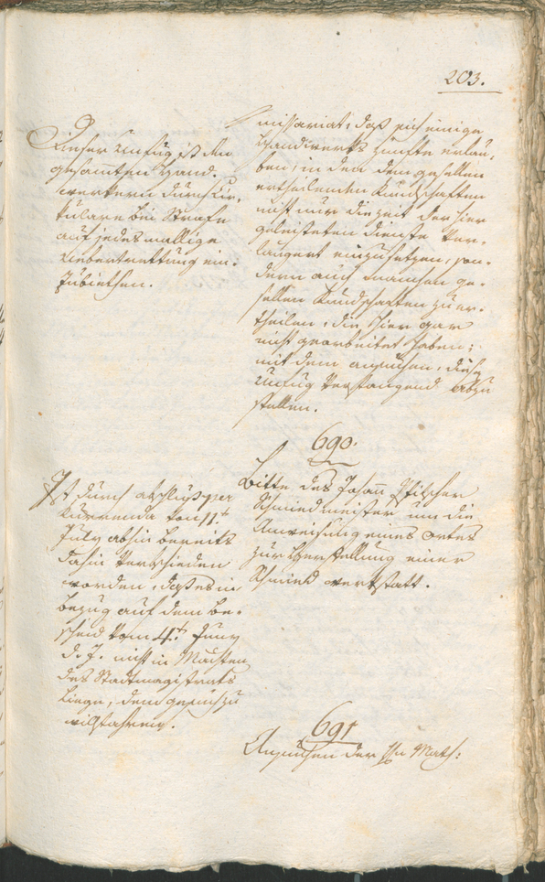 Civic Archives of Bozen-Bolzano - BOhisto Ratsprotokoll 1803 