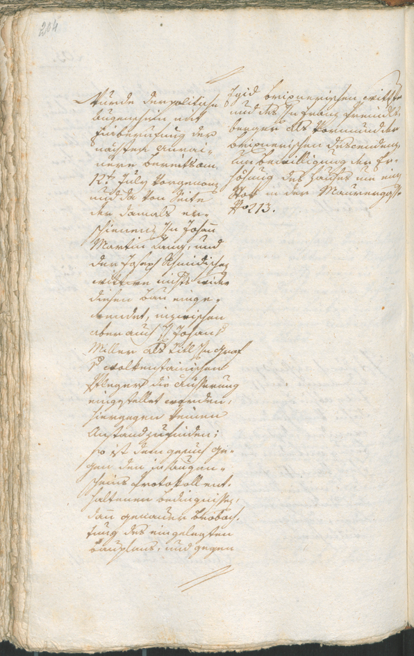 Civic Archives of Bozen-Bolzano - BOhisto Ratsprotokoll 1803 