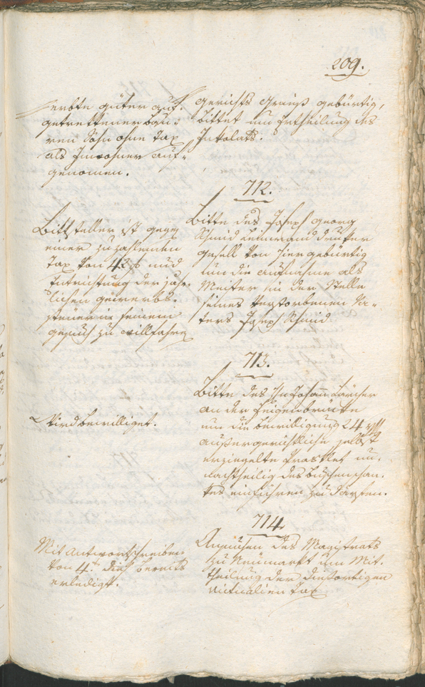 Civic Archives of Bozen-Bolzano - BOhisto Ratsprotokoll 1803 