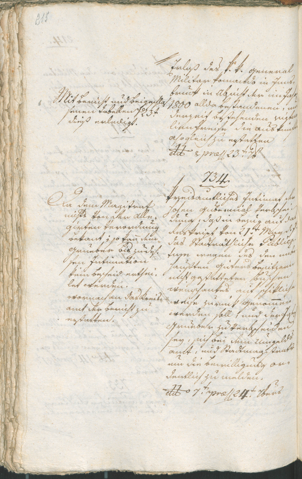 Civic Archives of Bozen-Bolzano - BOhisto Ratsprotokoll 1803 